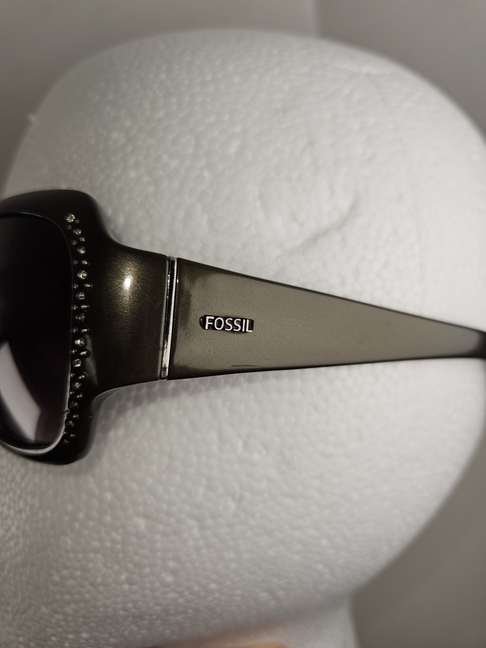 Fossil Women's Olive Green Lore 3ST PS 4076 Sunglasses Oversized - Picture 10 of 16